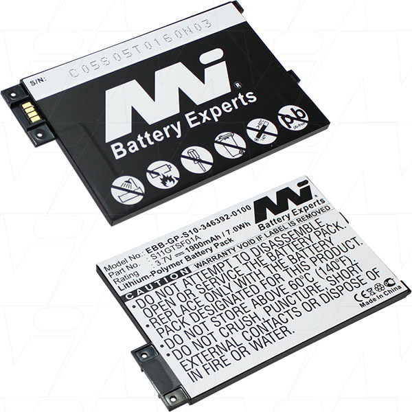MI Battery Experts EBB-GP-S10-346392-0100
